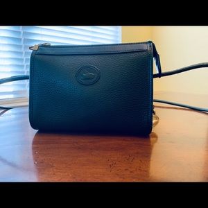 Vintage Dooney & Bourke Mini Zip Top in Ivy
